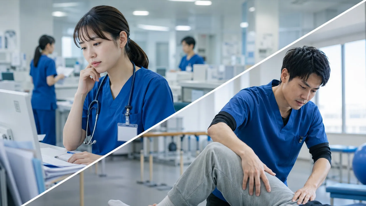 医療職のキャリアの悩み・現場の様子